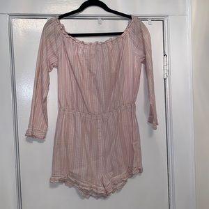 Off the shoulder romper
